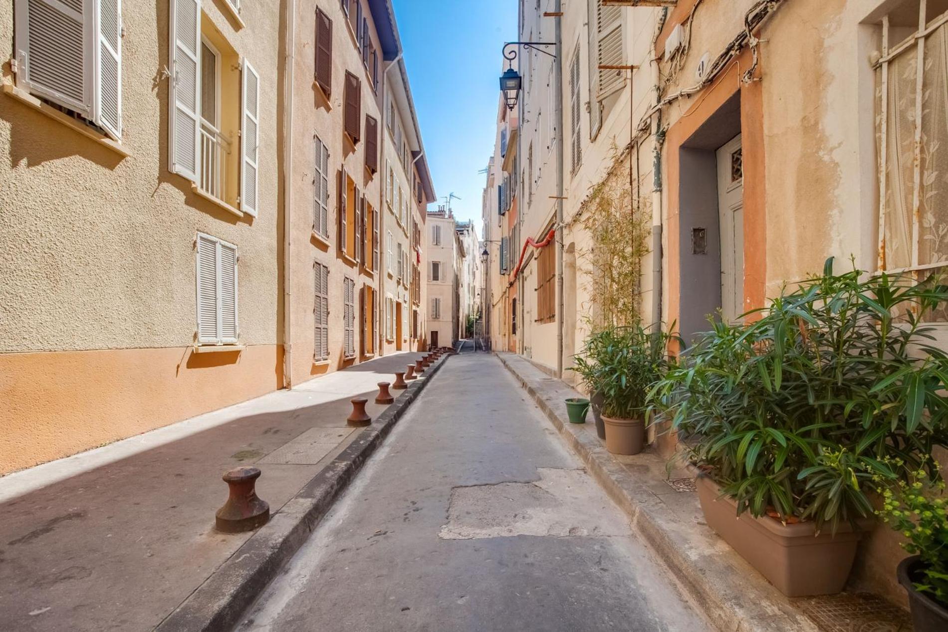 Ferienwohnung Au Coeur Du Panier Avec Terrasse 2 A 4 Personnes Climatisation Marseilles Exterior foto