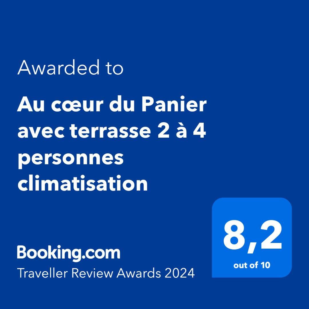 Ferienwohnung Au Coeur Du Panier Avec Terrasse 2 A 4 Personnes Climatisation Marseilles Exterior foto